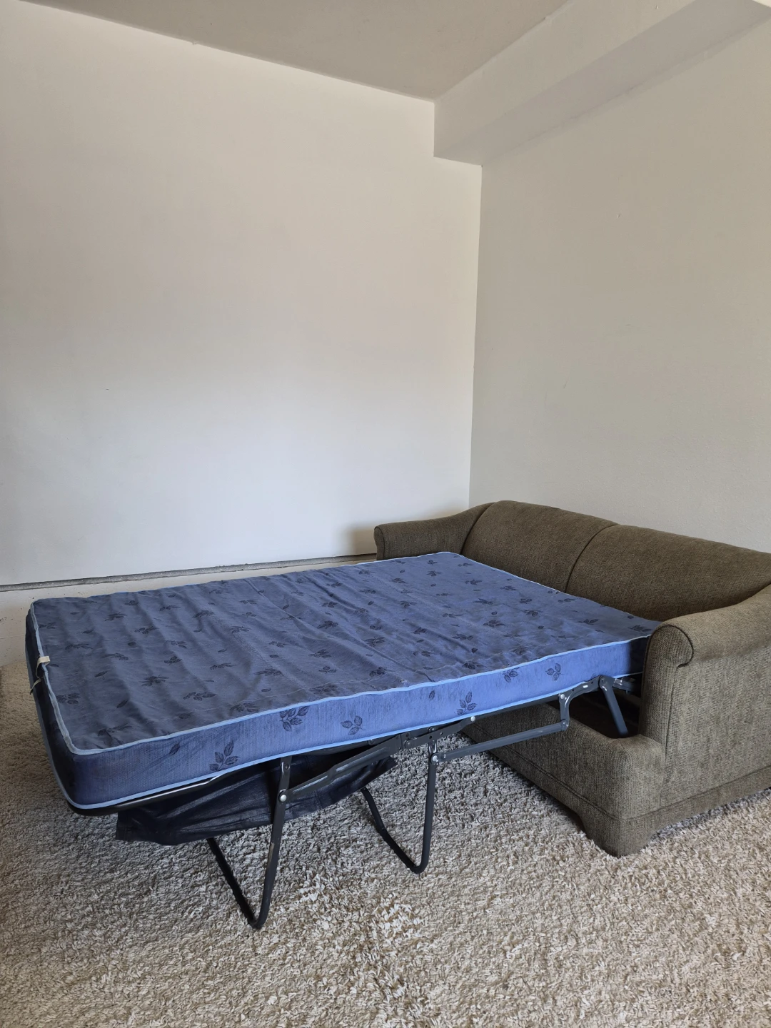 Cozy & Compact 2 Seater Loveseat Pullout Sofabed Sofa / Couch