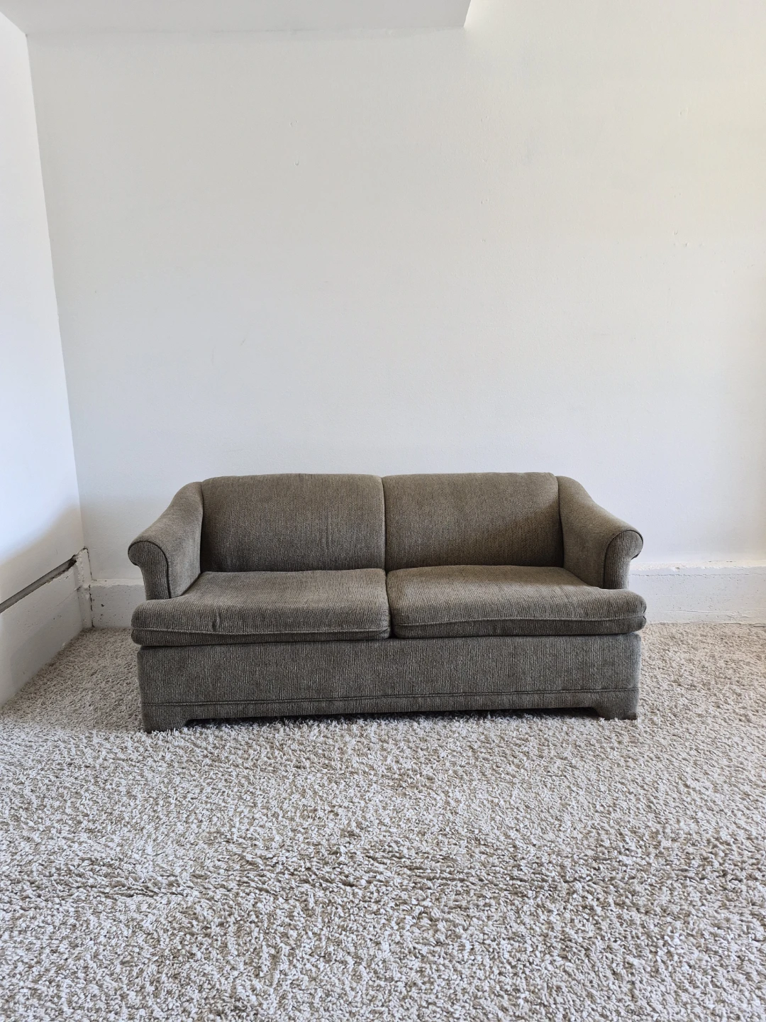 Cozy & Compact 2 Seater Loveseat Pullout Sofabed Sofa / Couch - photo 2