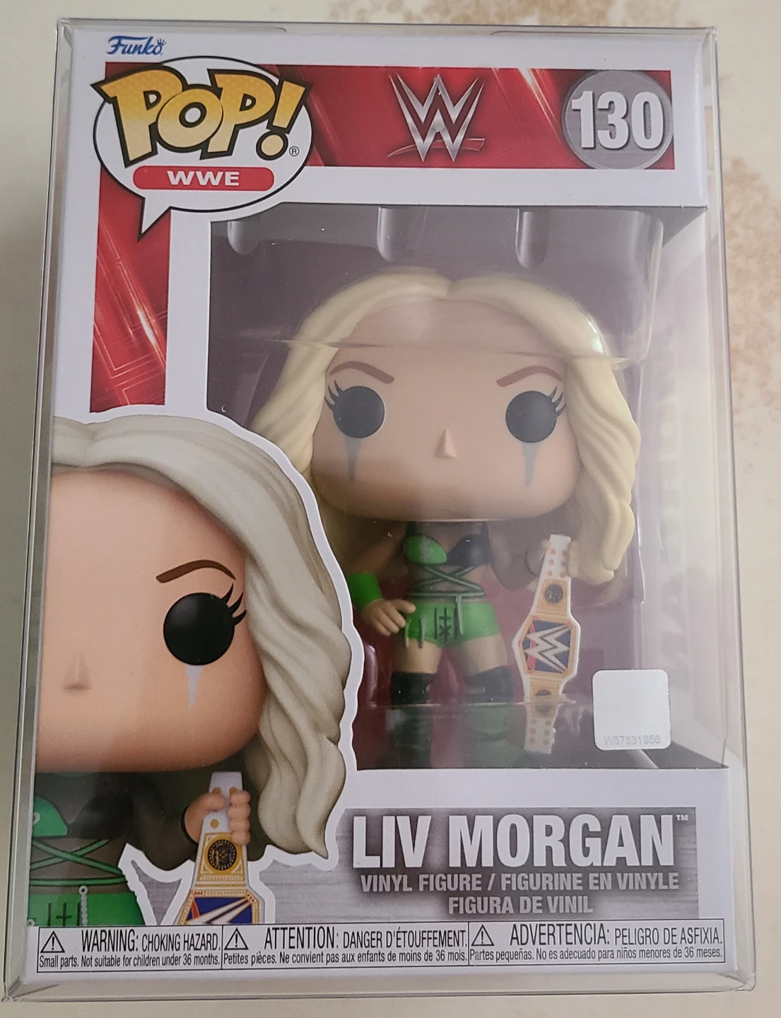 Funko POP! WWE Liv Morgan #130 Vinyl Figure