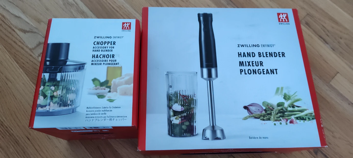 Zwilling Enfinigy Hand Blender with Chopper