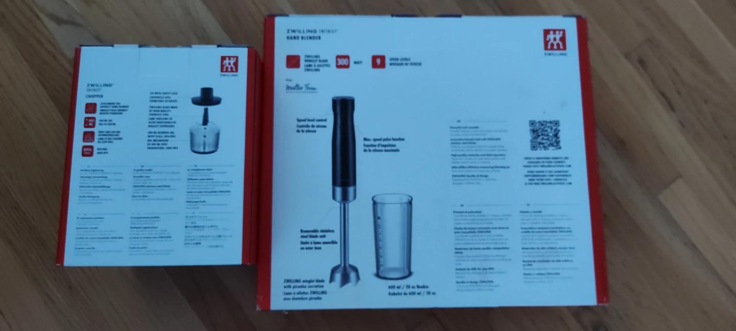 Zwilling Enfinigy Hand Blender with Chopper - photo 2