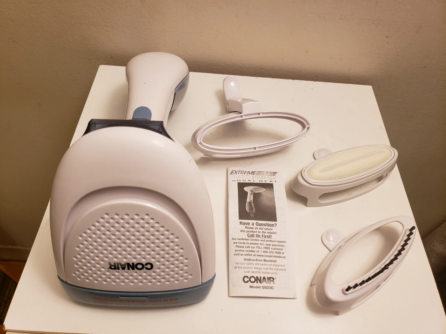 Brand new Conair ExtremeSteam Fabric Steamer GS23C