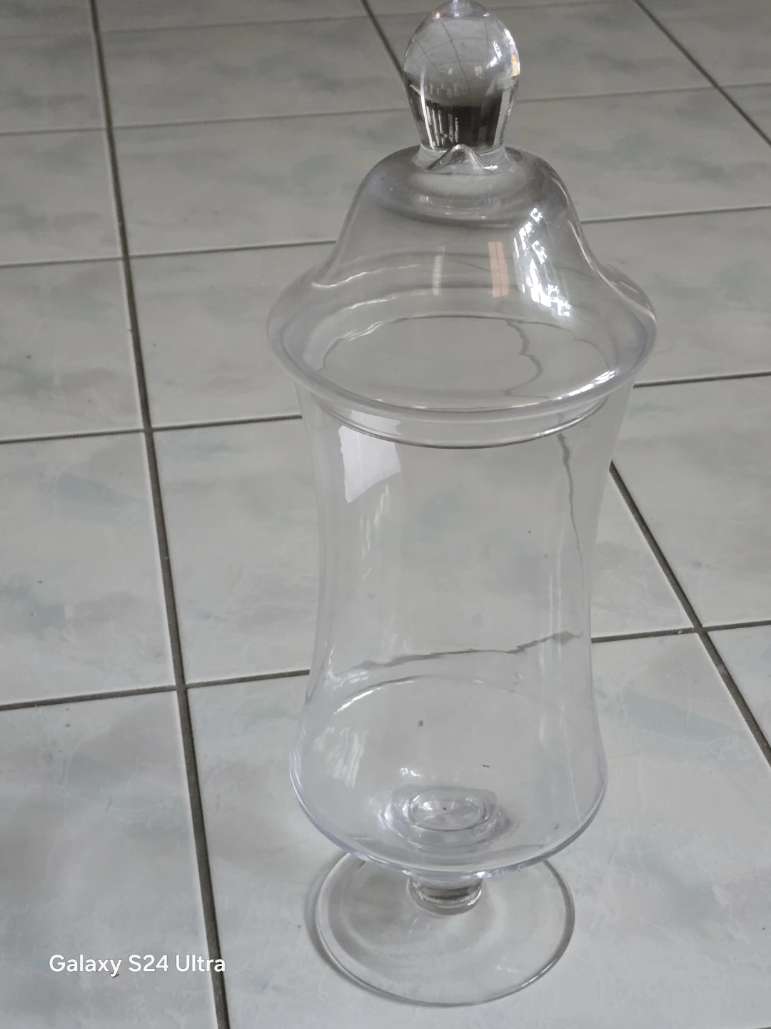 Glass Apothecary Jar with Lid - photo 2