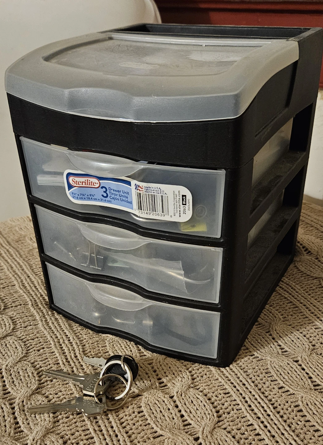Sterilite desk organizer drawers