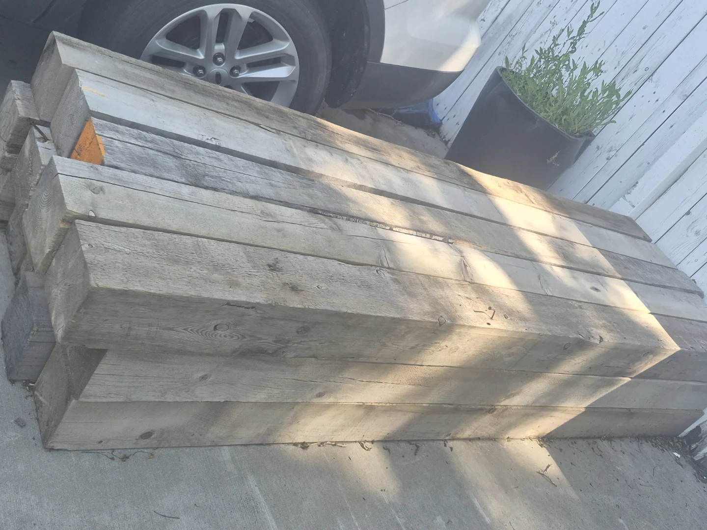 8x8 Wooden Beams - Quantity of 12 - photo 2