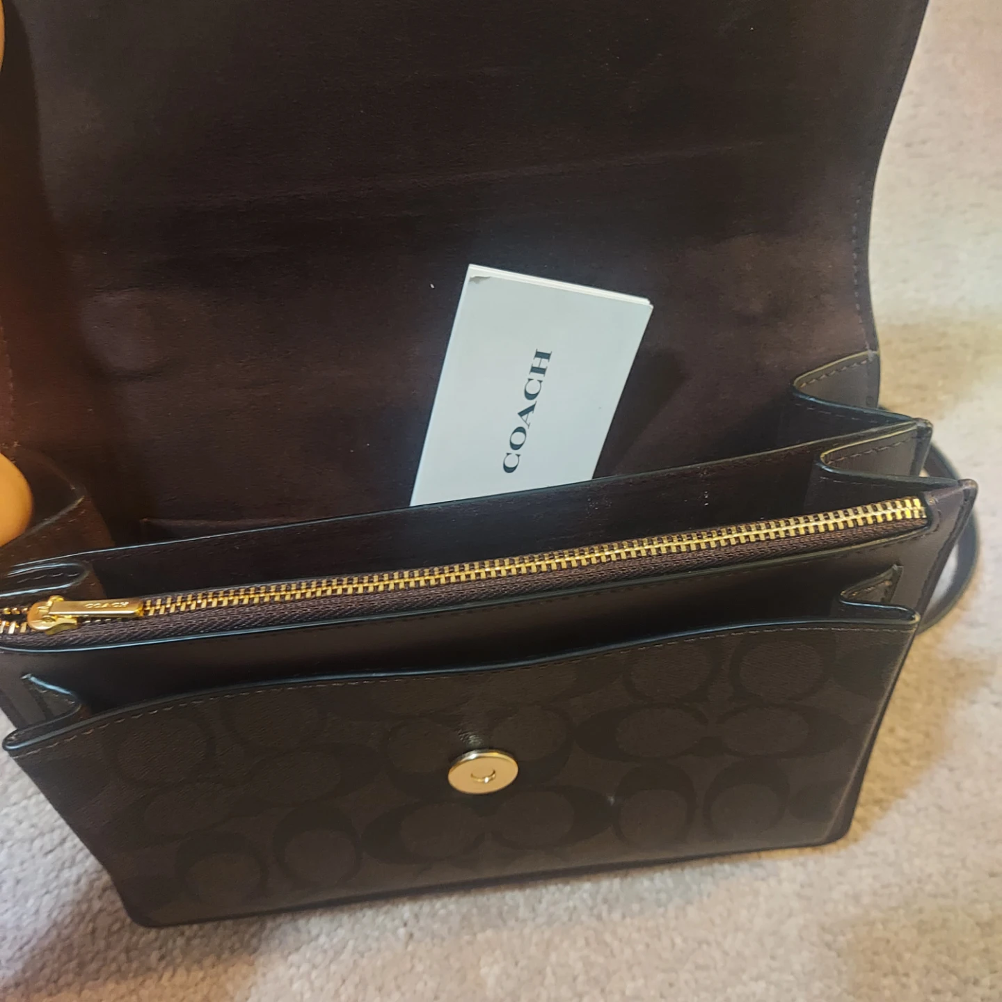 Coach Signature Snake Embossed Shoulder Bag - photo 2