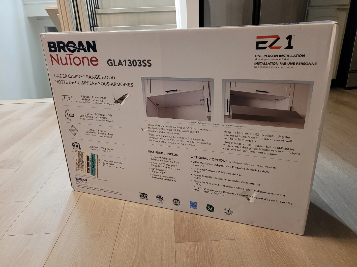 Broan NuTone_Range Hood under cabinet - photo 2