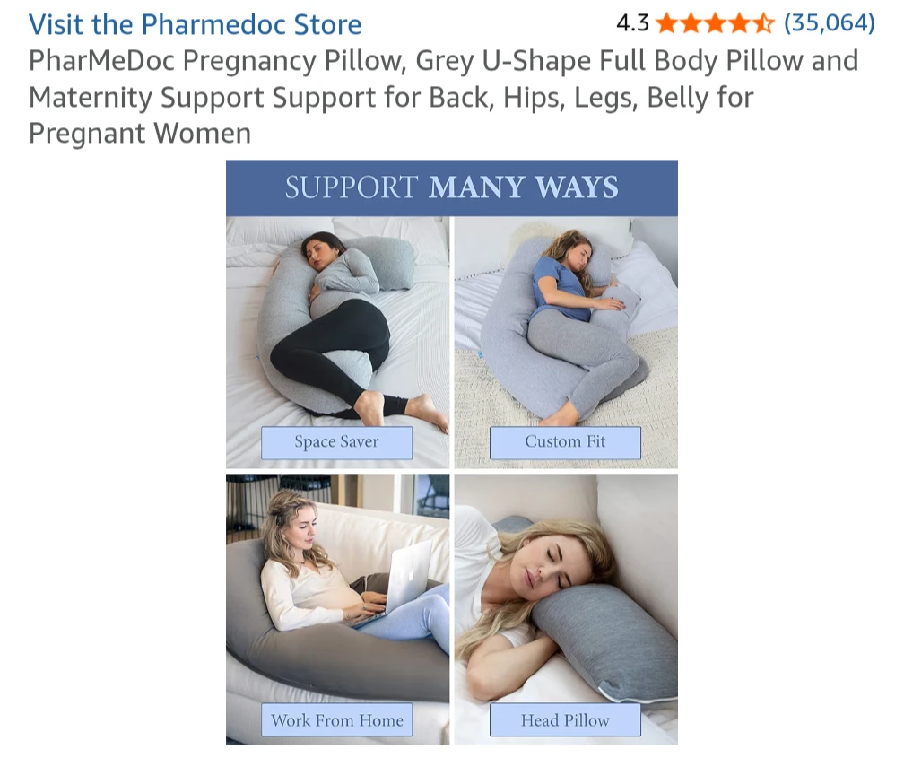 Pharmedoc Pregnancy pillow - photo 3