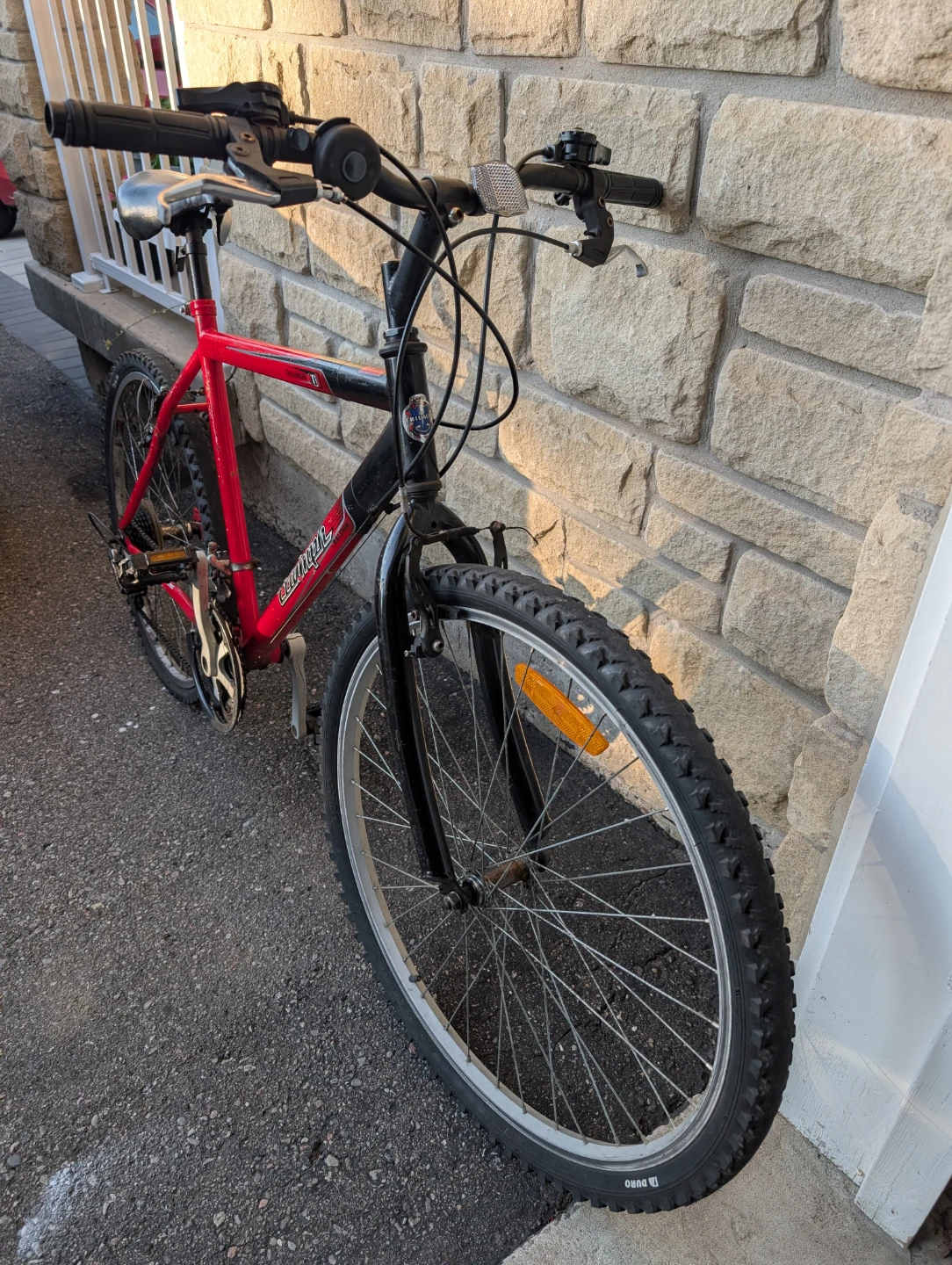 Red Triumph Mountain Adult Bike for sale - photo 2