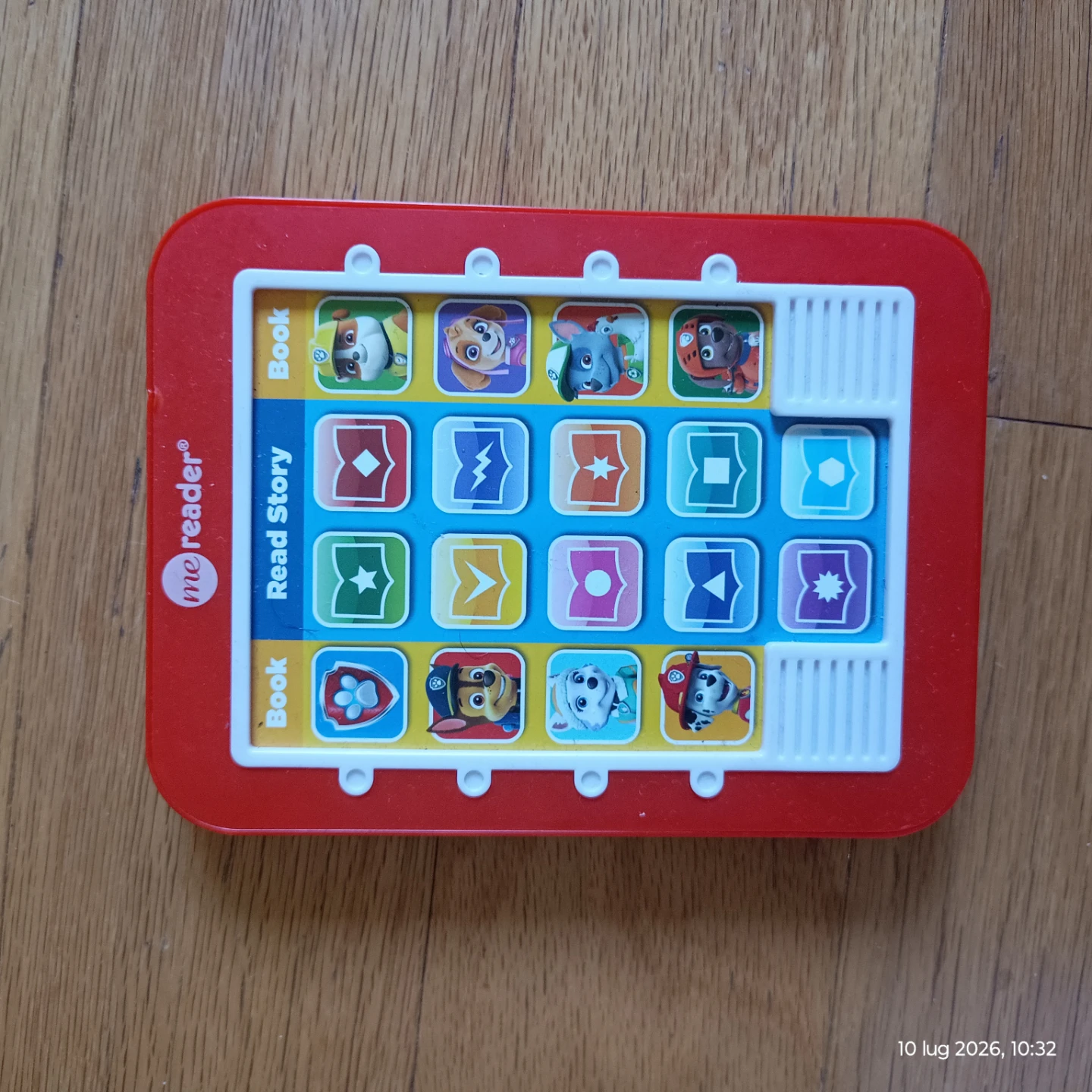 me reader Paw Patrol Electronic Learning Book