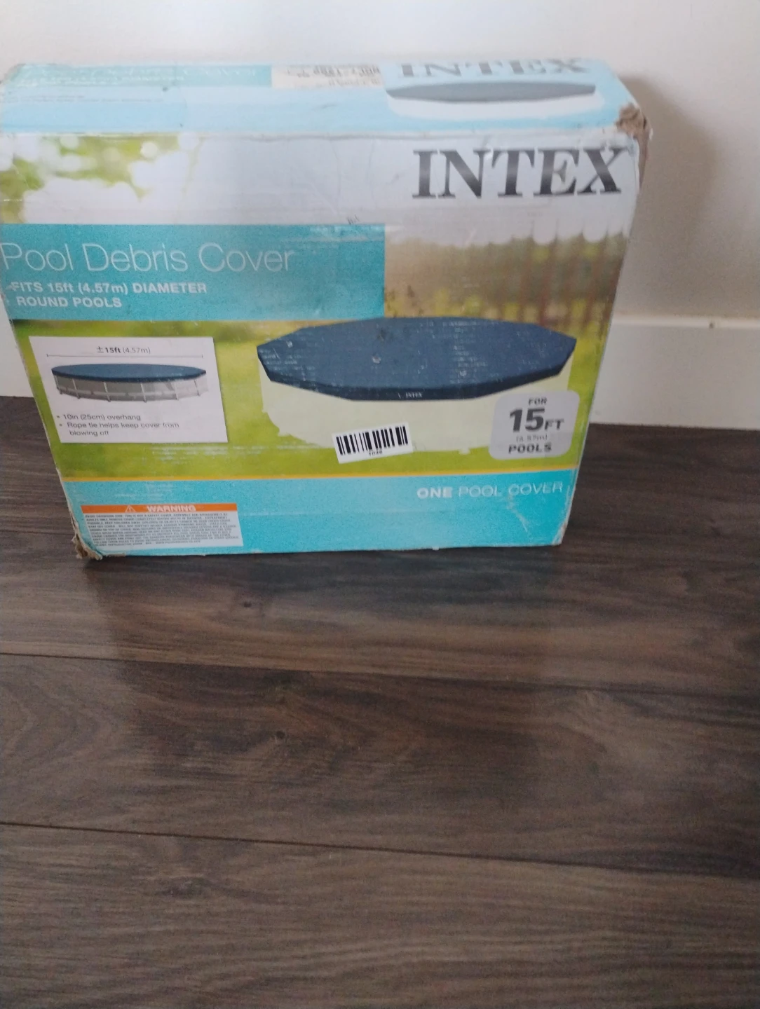 INTEX 15ft Pool Debris Cove(new)