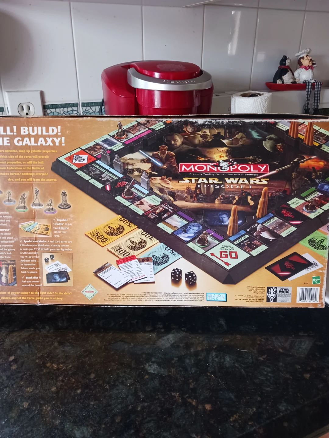 Monopoly Star Wars Episode I Collector's Edition Board Game - photo 2
