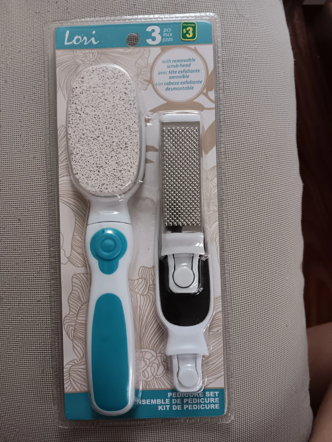 Lori Pedicure Set 3 Piece