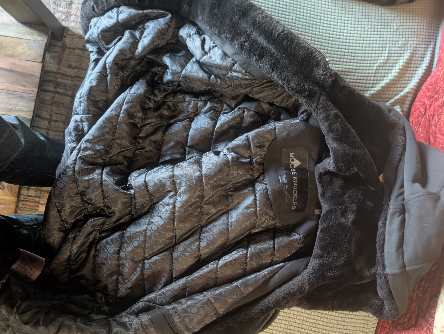 Moose Knuckles Black Down jacket - photo 2