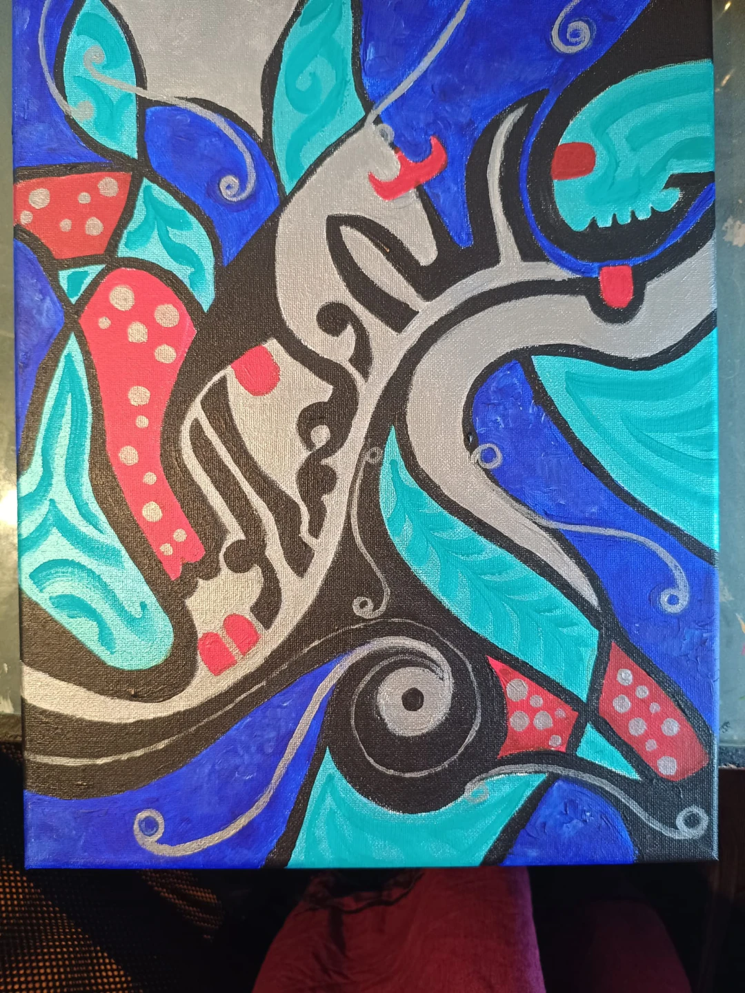 Abstract Arabic Calligraphy Paintings - photo 4
