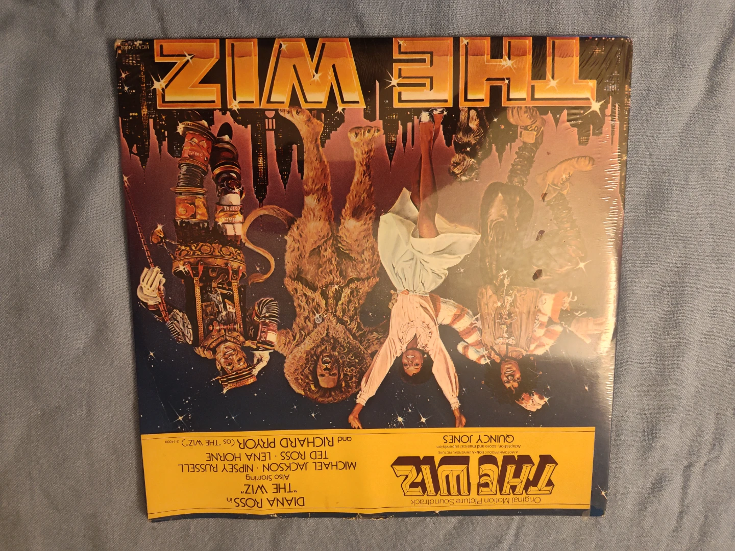 The Wiz Original Movie Soundtrack Vinyl Record