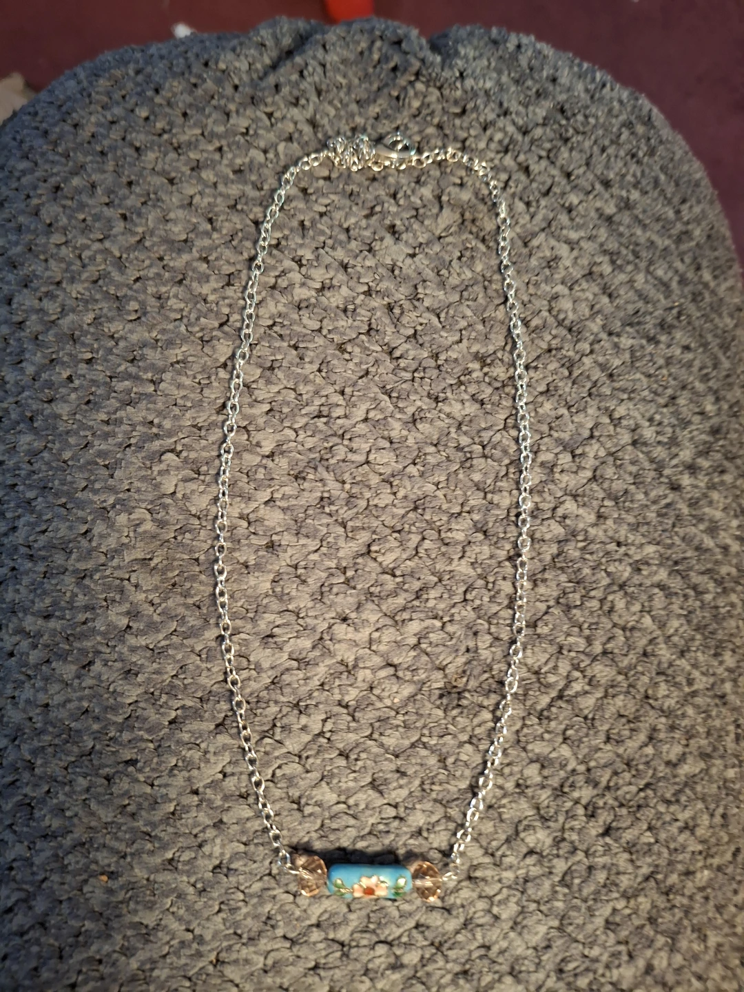 Floral Bead Necklace