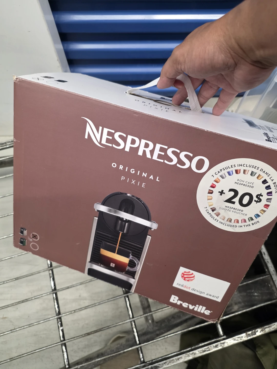 Breville Nespresso Pixie Espresso Machine