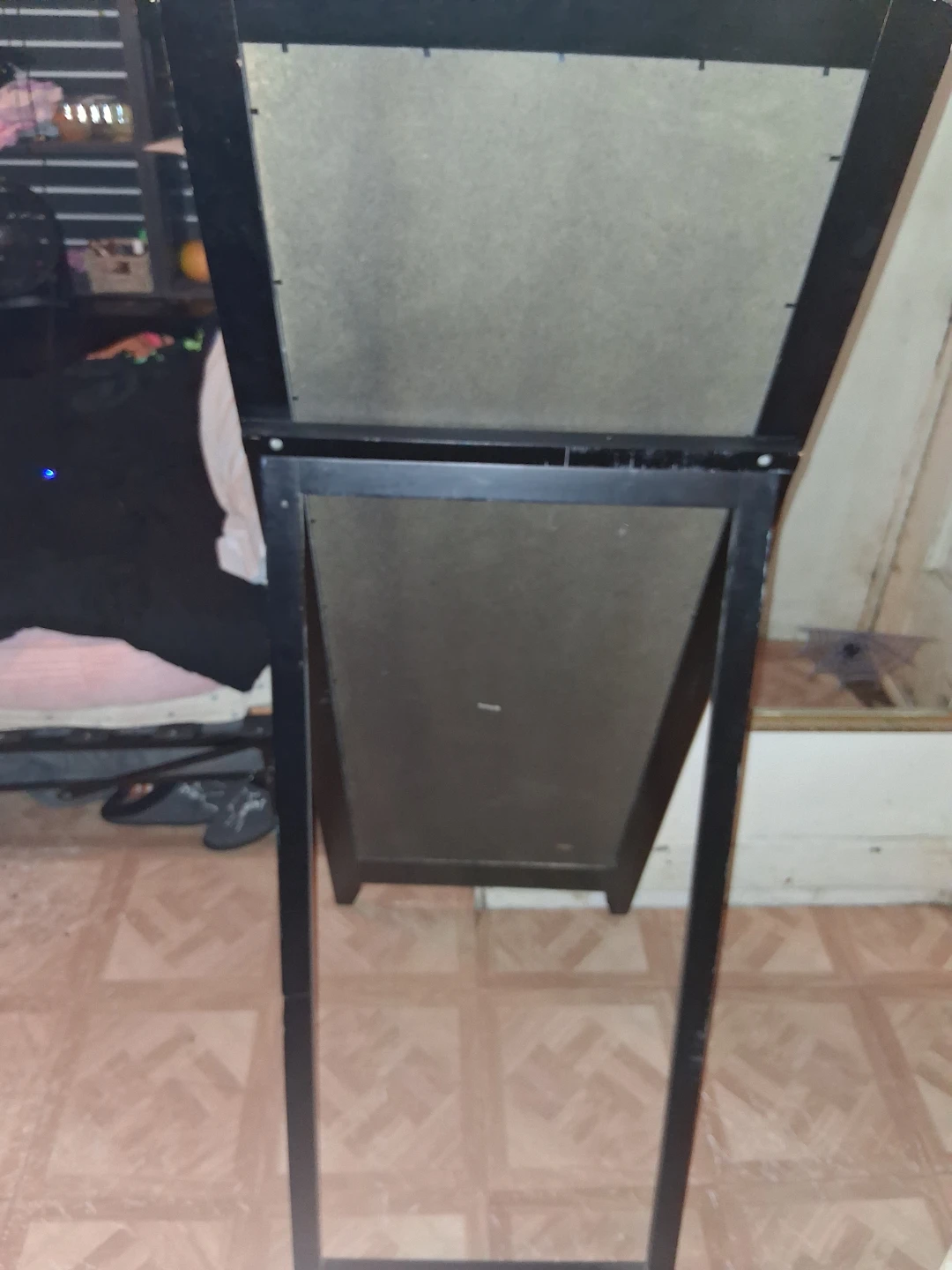 Black Full Length Standing Mirror - photo 2