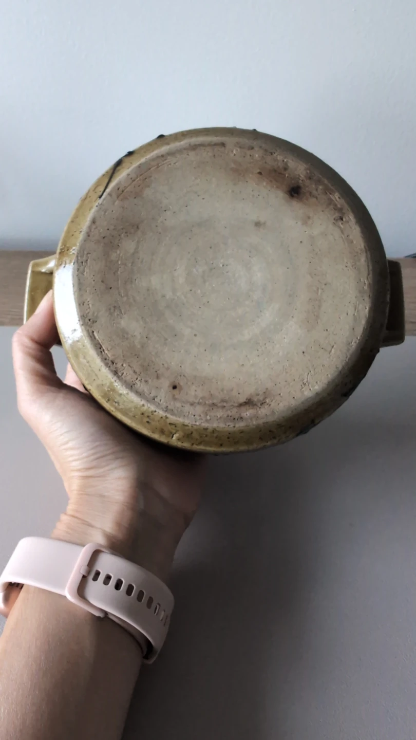 Mid century Otagiri Japanese clay pot - photo 4