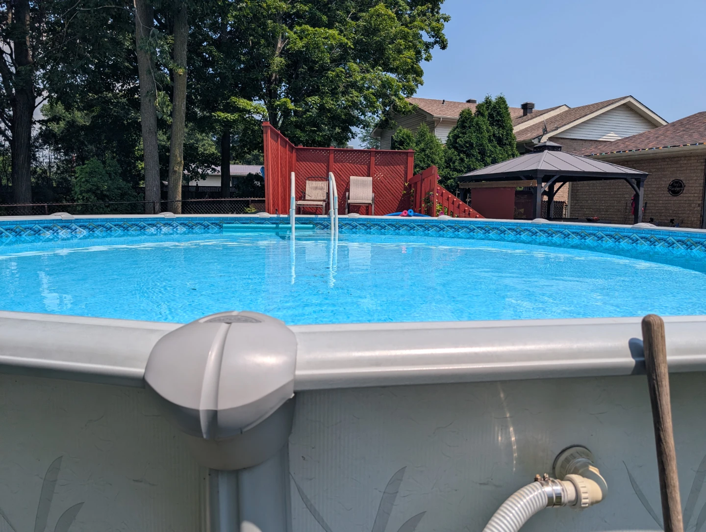 Above ground pool FREE - photo 2