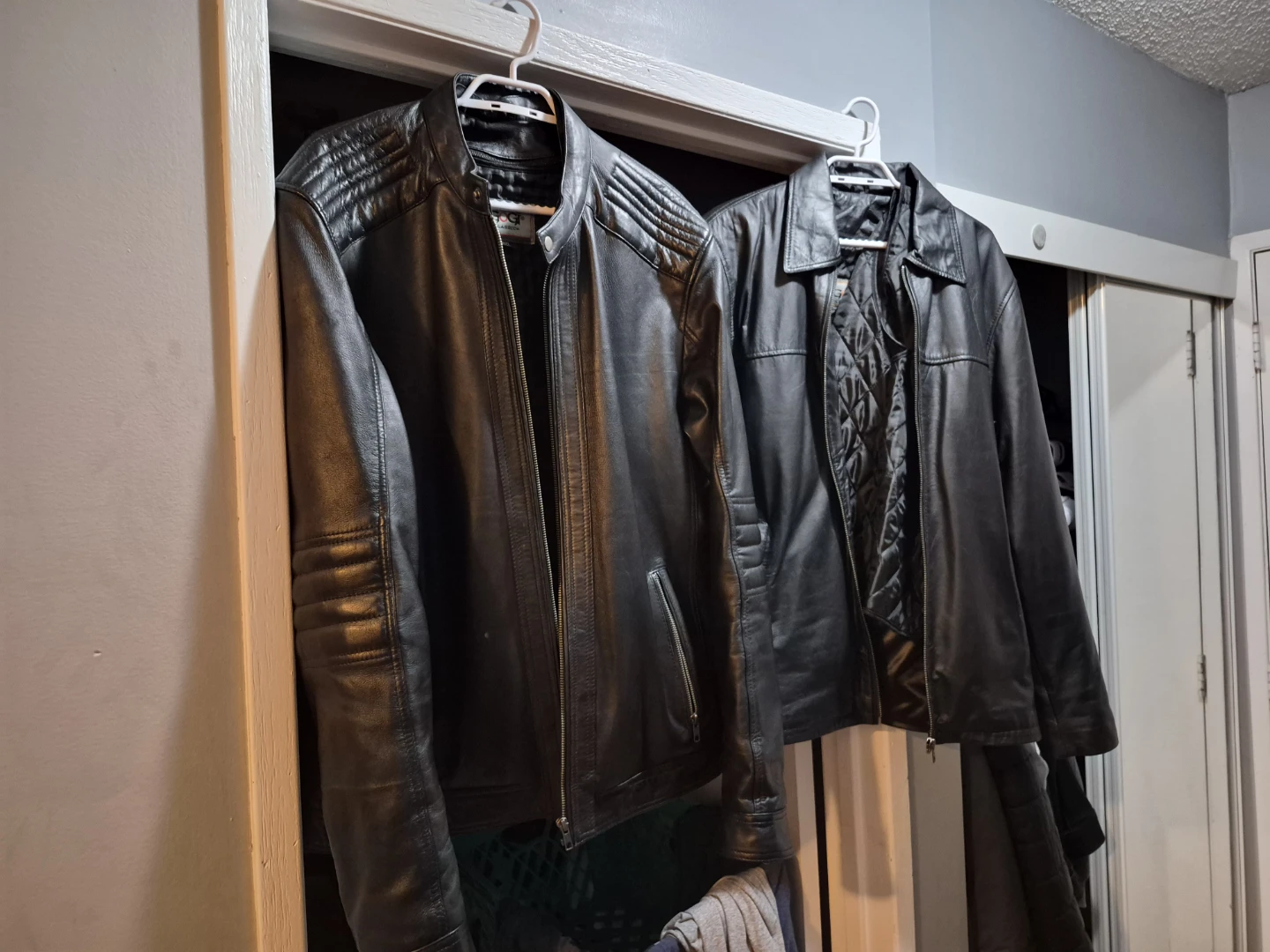 Leather jackets