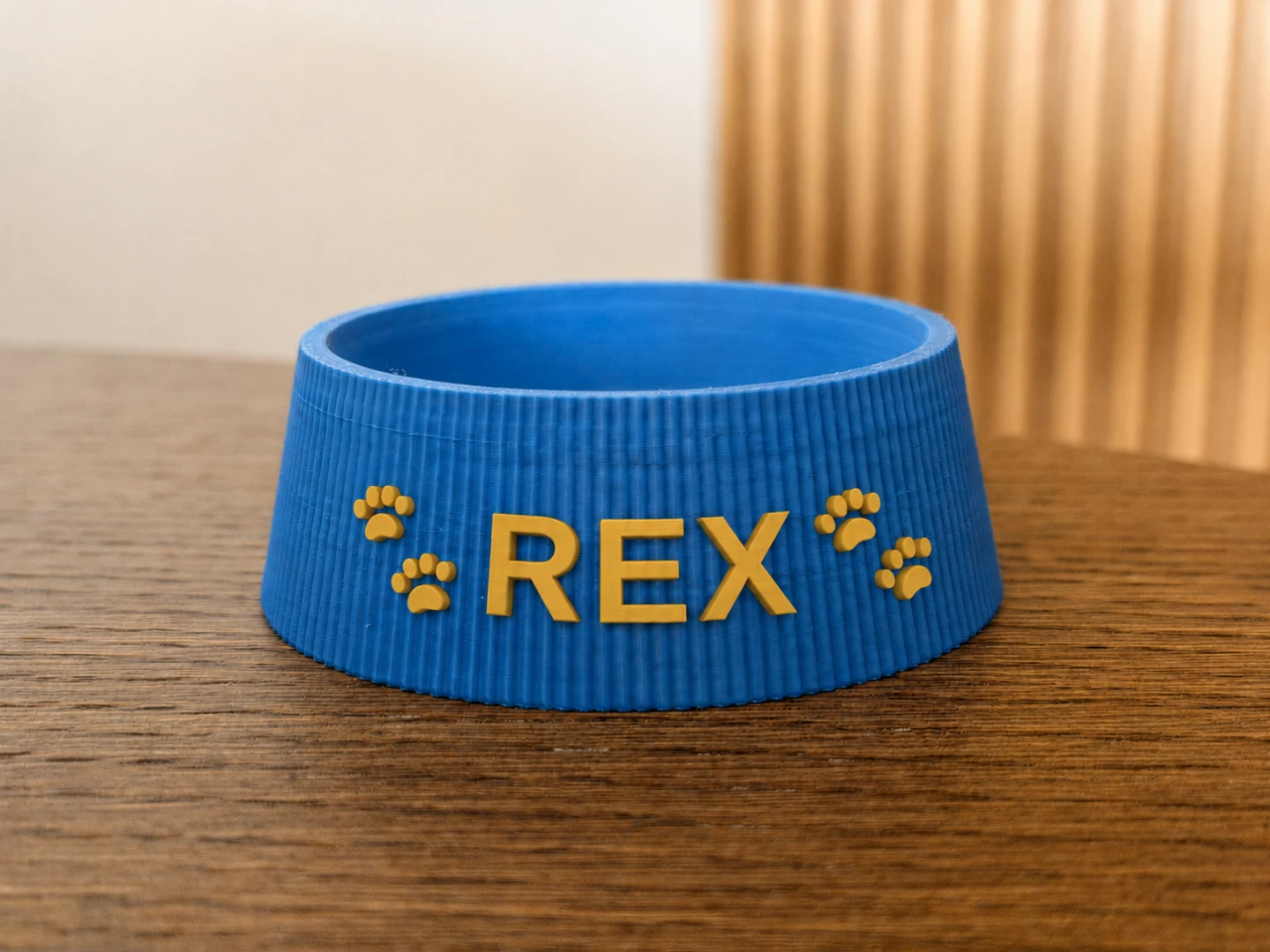Pet food bowl customization