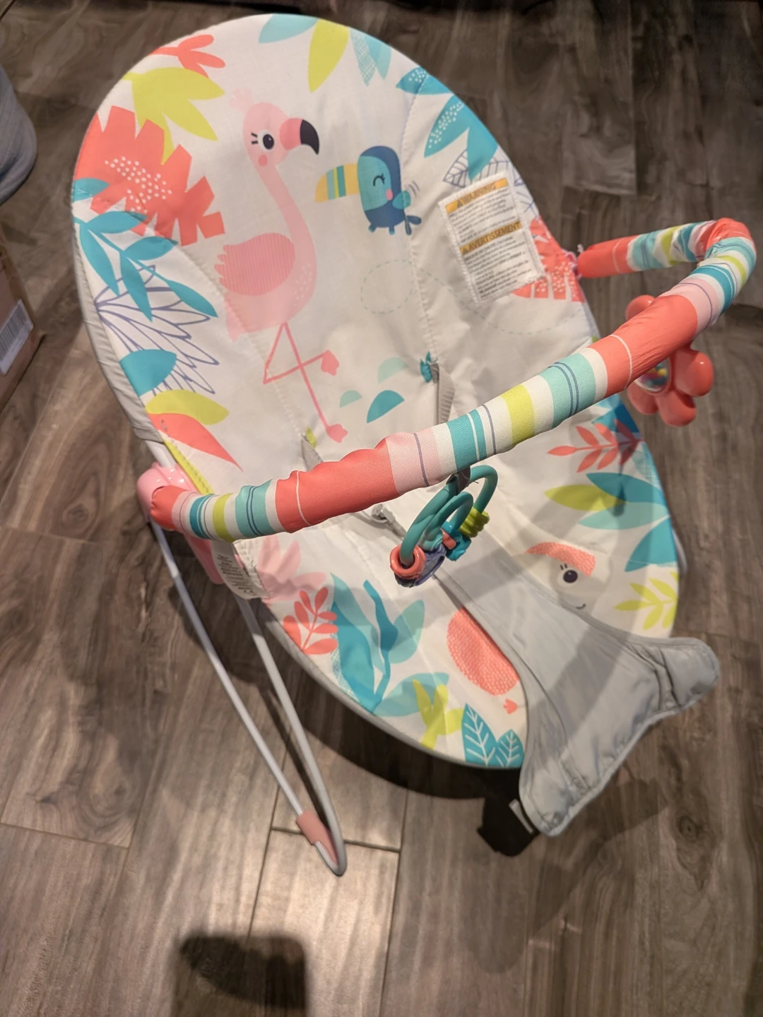Bright Starts Baby Bouncer Seat with Toy Bar - photo 2