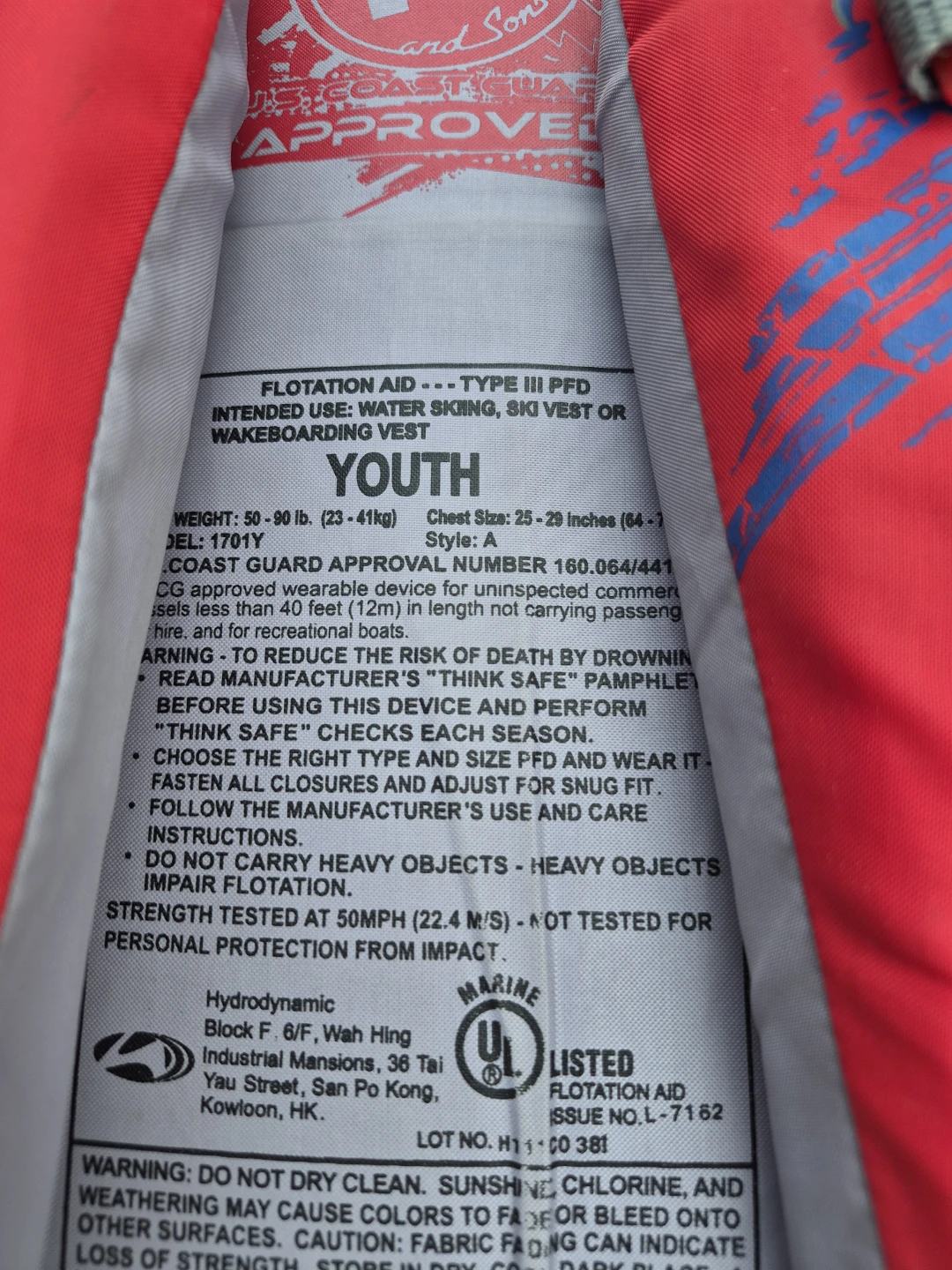 Youth PFD Life Jacket - photo 2