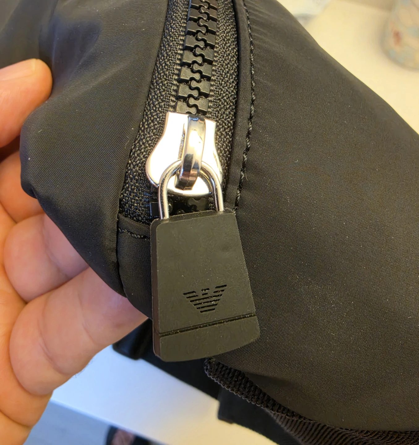 Emporio Armani Black Fanny Pack / Bum Bag - photo 3
