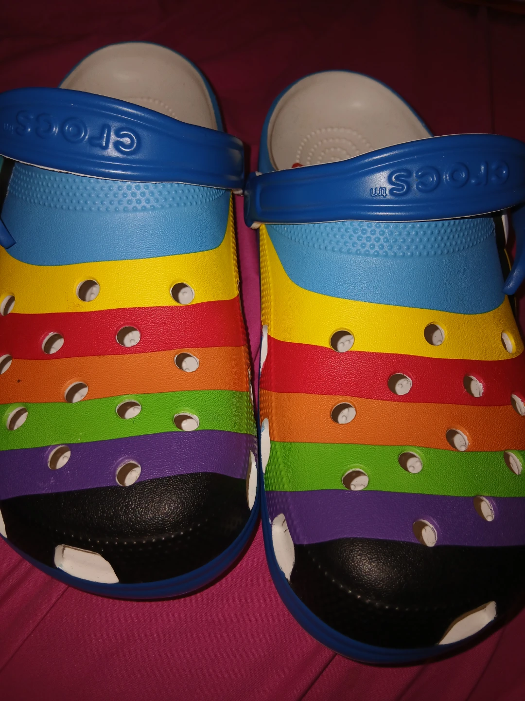 Crocs Froot Loops Clogs - Size W6/M4 - photo 3