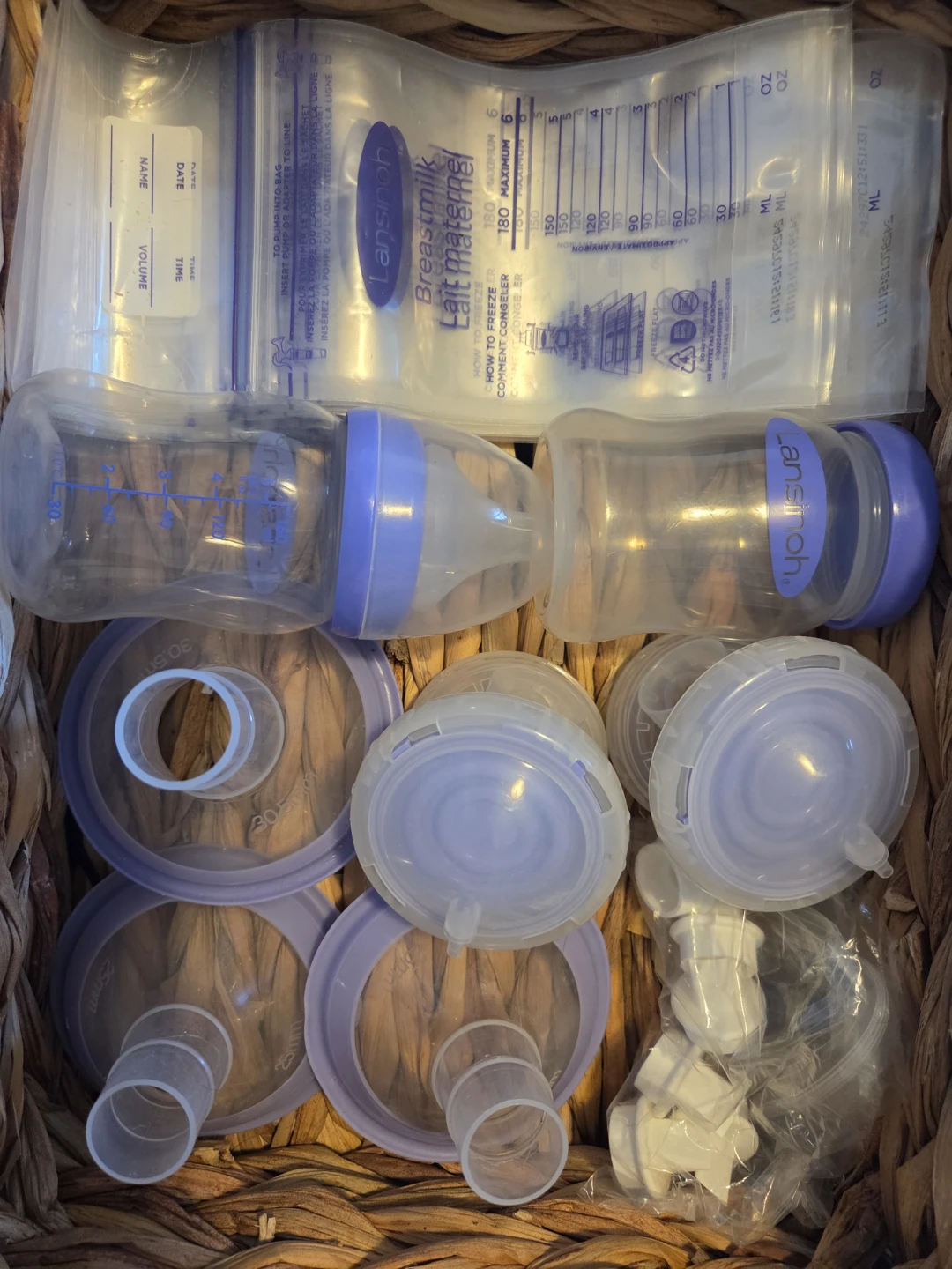 Lansinoh Double Electric Breast Pump with Accessories - photo 3