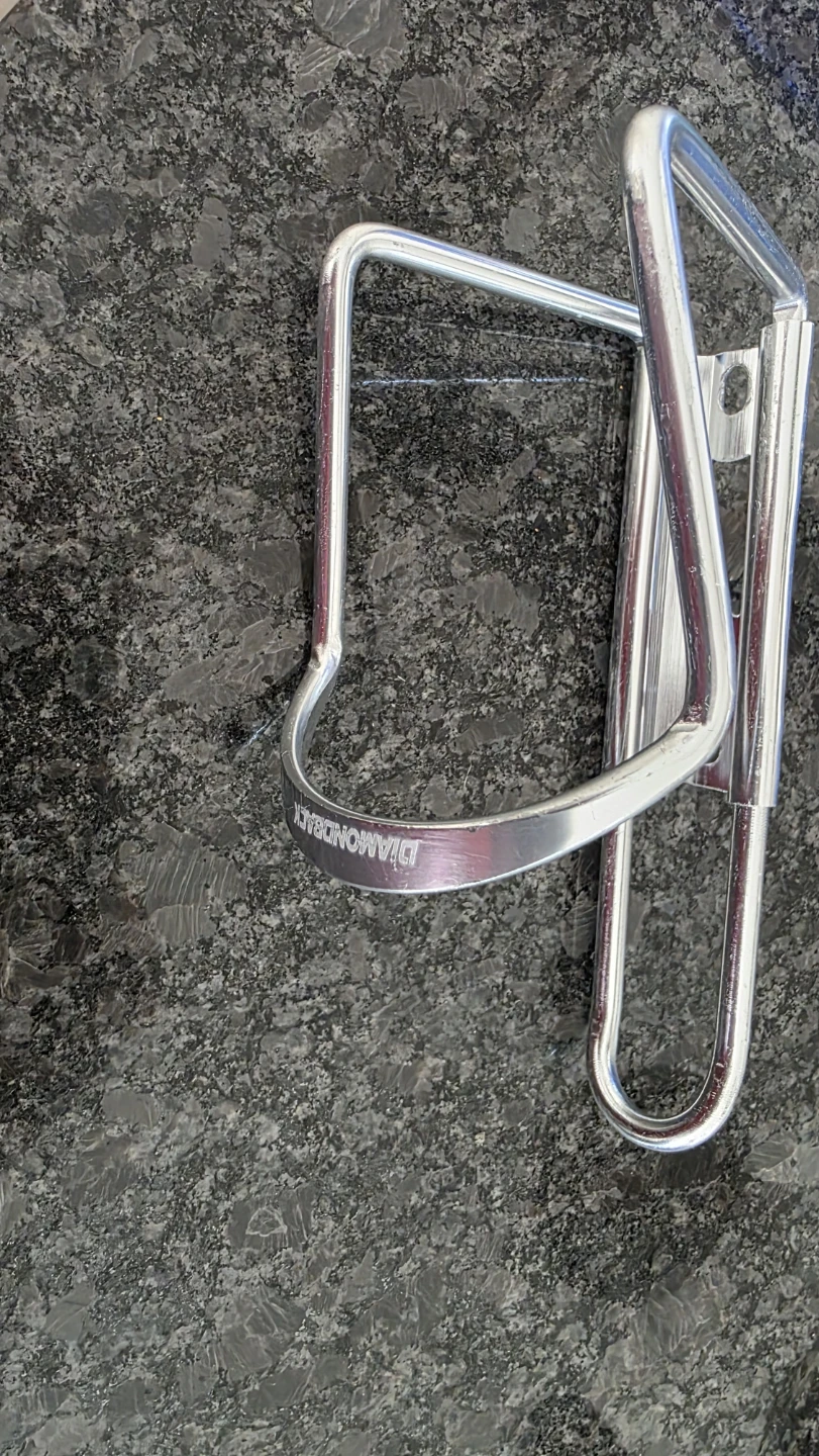 Diamondback Silver Metal Bike Water Bottle Cage - photo 2