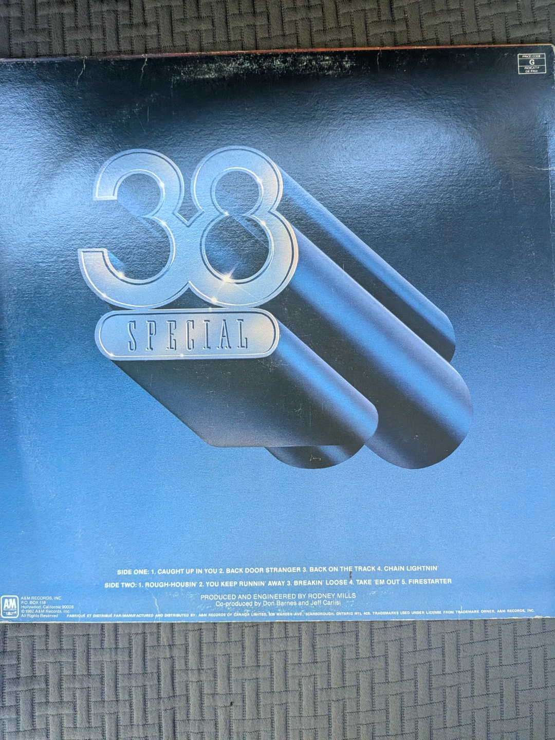 Vintage 38 Special Special Forces Vinyl Record - photo 2