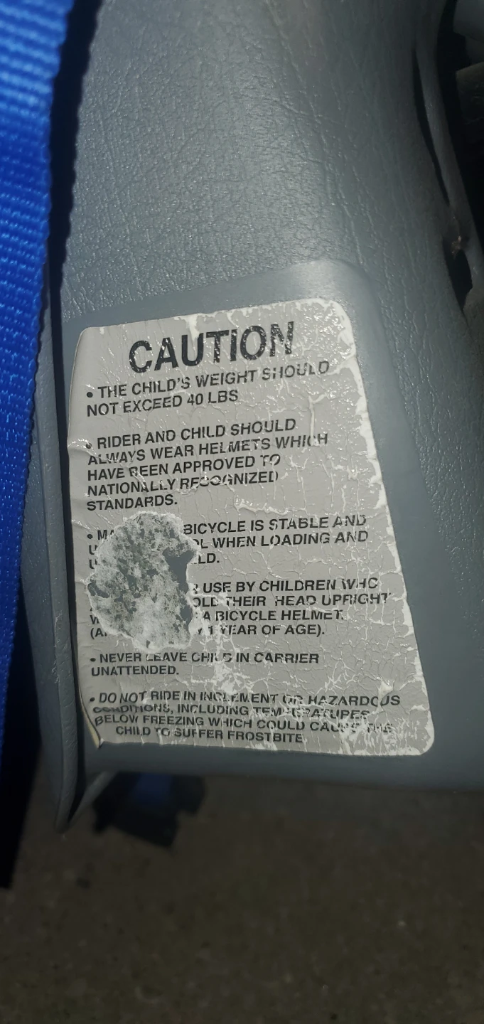 Bell Child Bike Seat - photo 3