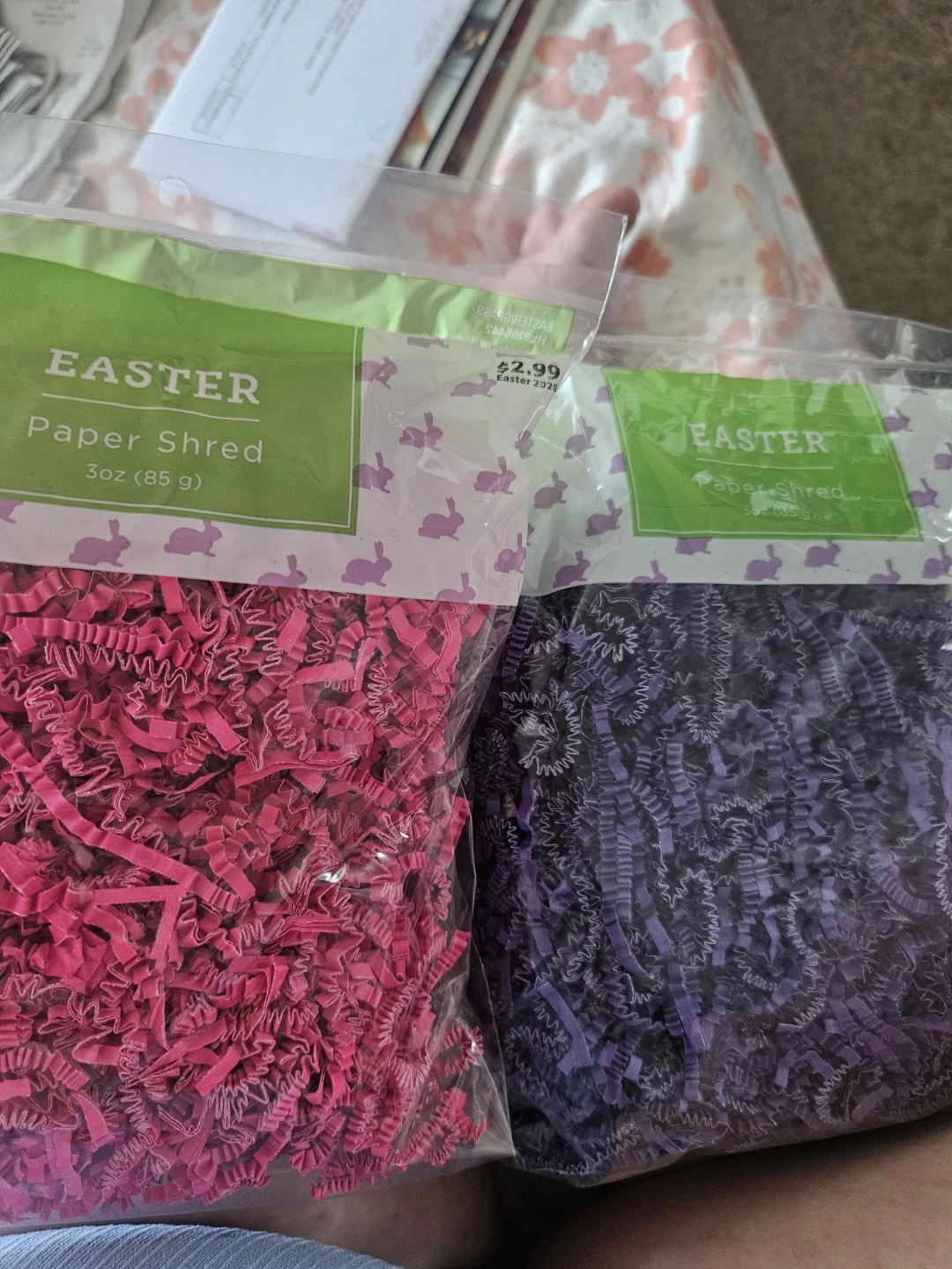 Easter Paper Shred - Hot Pink & Purple