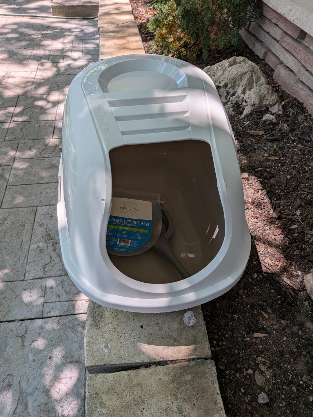 Hooded Litter Pan with Mat
