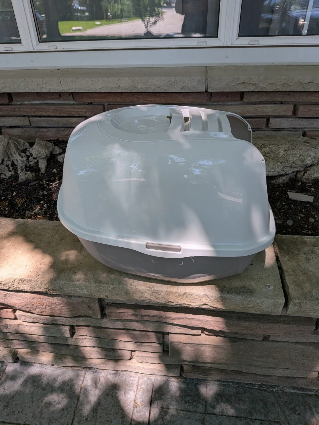 Hooded Litter Pan with Mat - photo 2