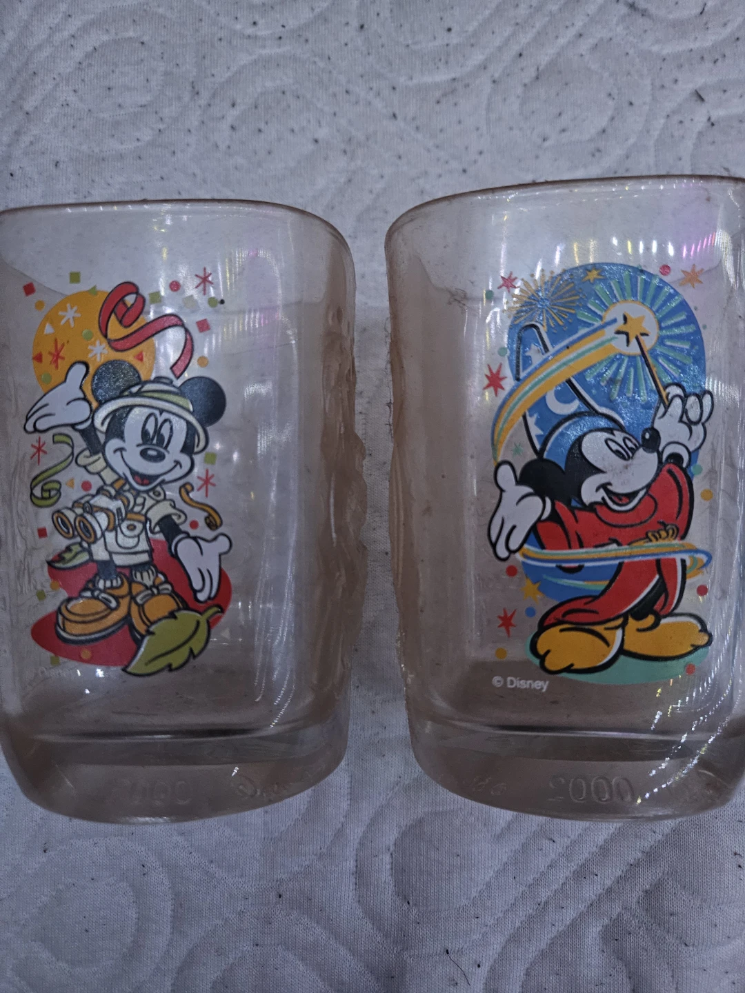 McDonald's Disney Mickey Mouse Glasses (Set of 2)