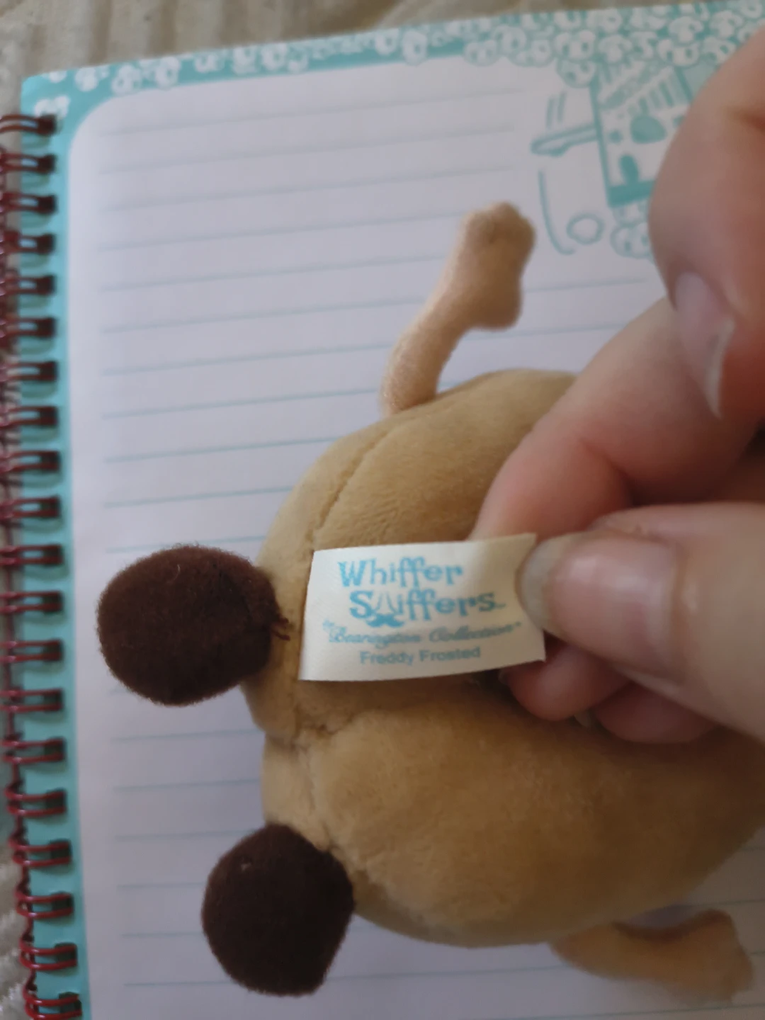 Whiffer Sniffers Freddy Frosted Plush Keychain - photo 3