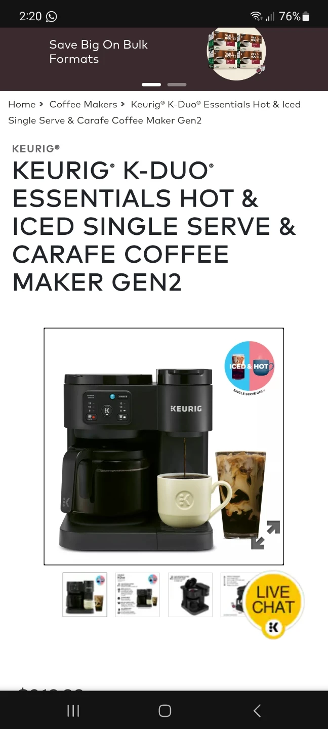 Brand new Keurig K-Duo Coffee Maker gen 2 - photo 4