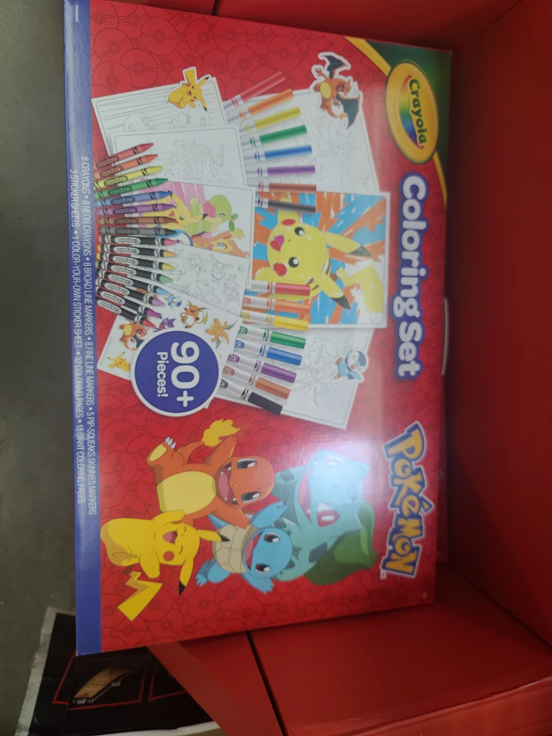 Crayola Pokemon Coloring Set