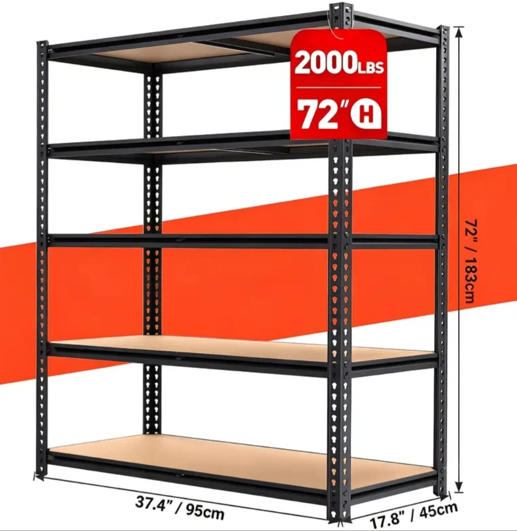 5-Tier Heavy Duty Shelving Unit - photo 4