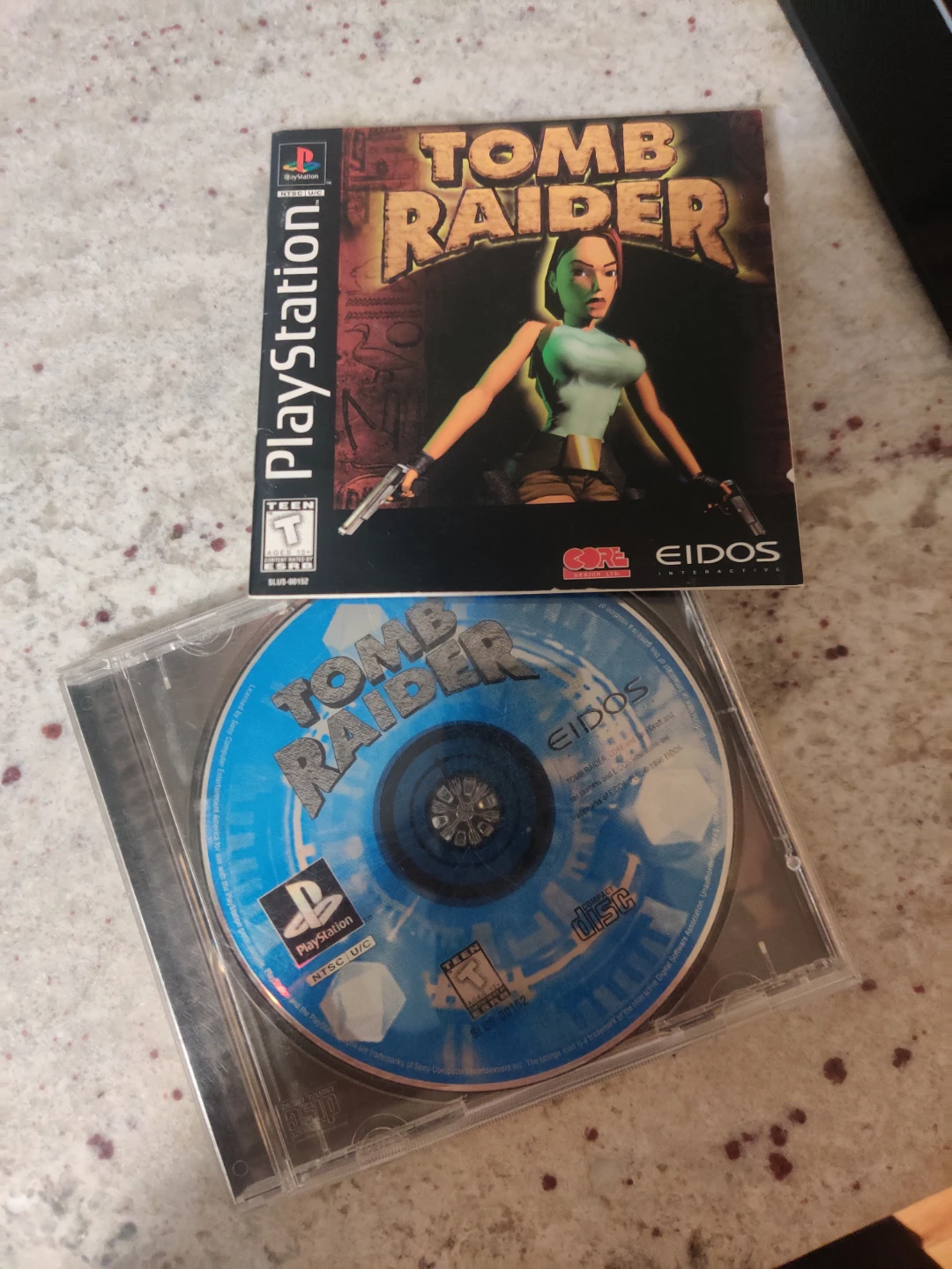 Tomb Raider PlayStation 1 Video Game