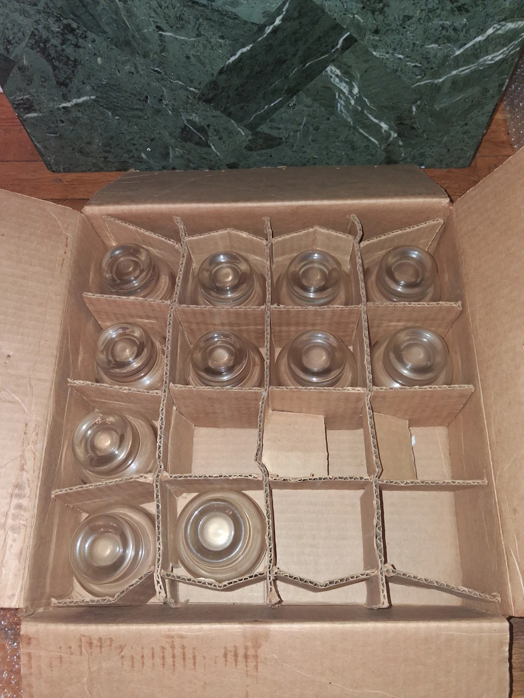 12 Cocktail Glasses