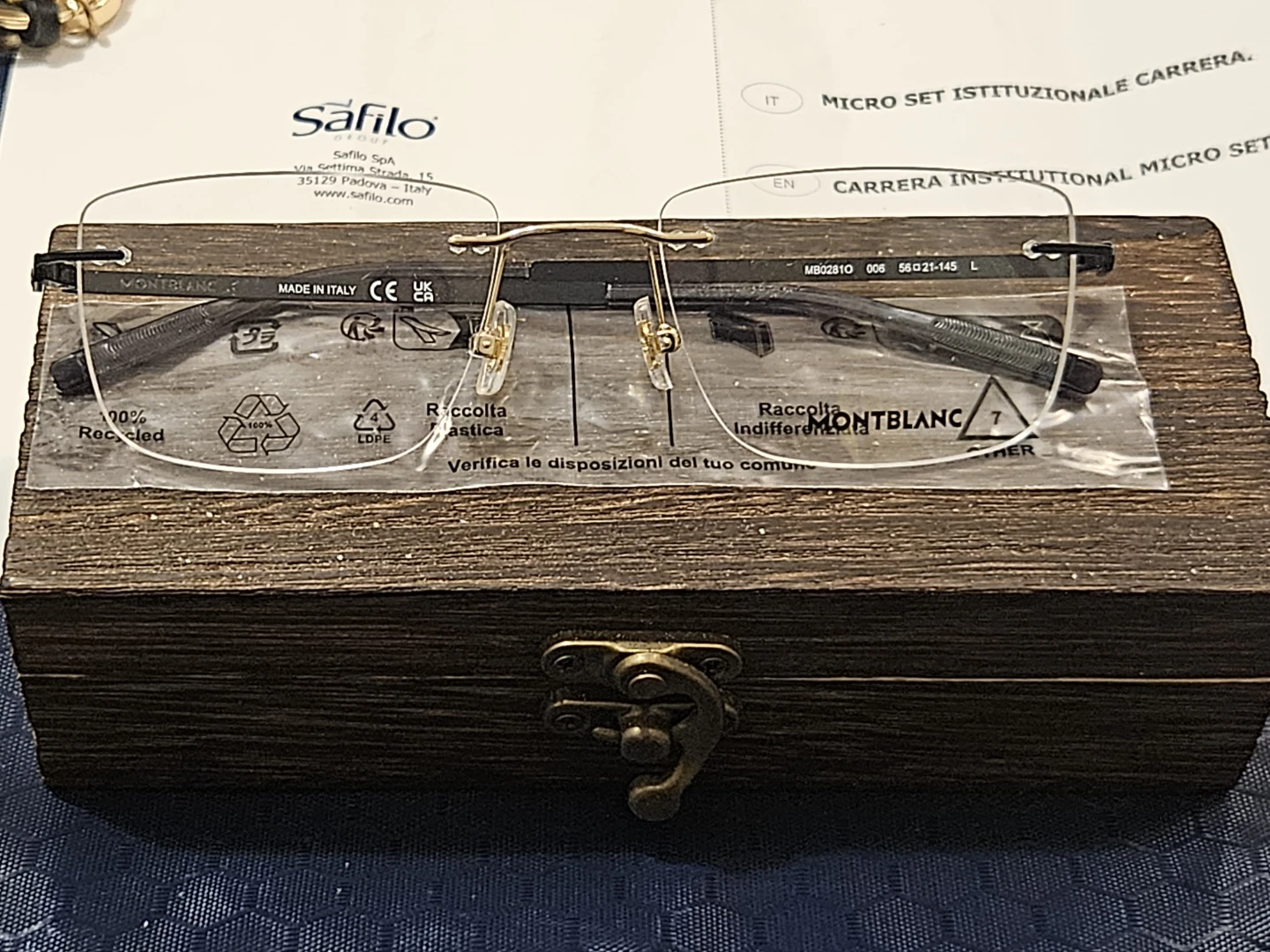 Montblanc Rimless Eyeglasses MB2810 - photo 5
