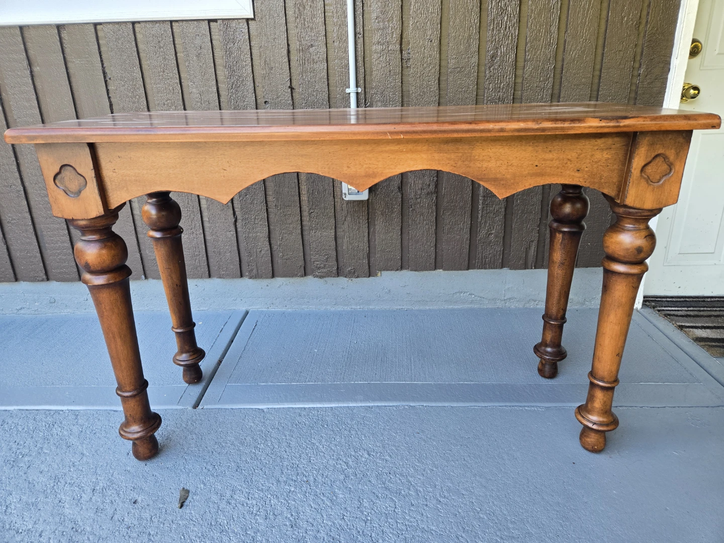 Wooden Sofa Table - photo 3