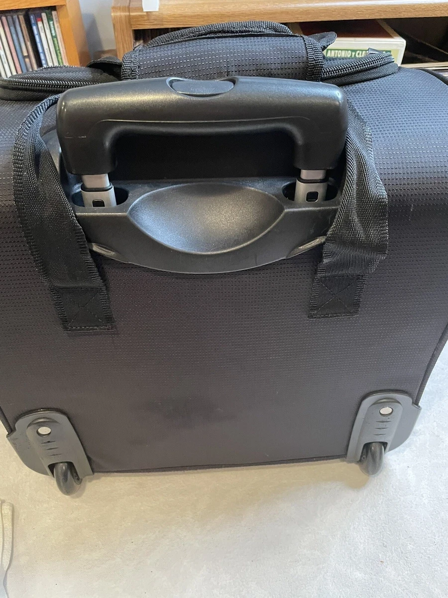CIAO Black Rolling Carry-On Luggage - photo 2