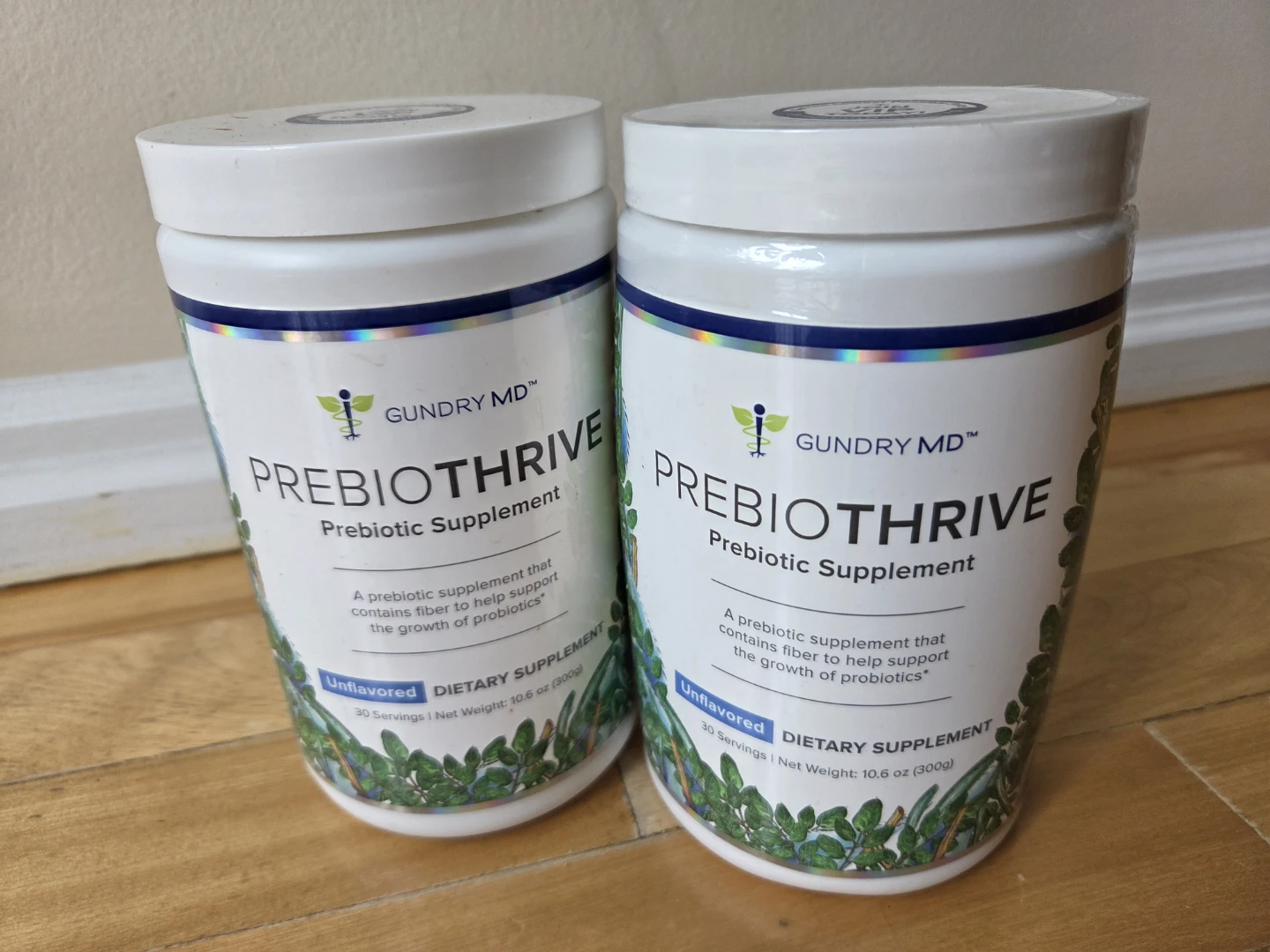 Gundry MD PrebioThrive Prebiotic Supplement Unflavored 10.6 oz