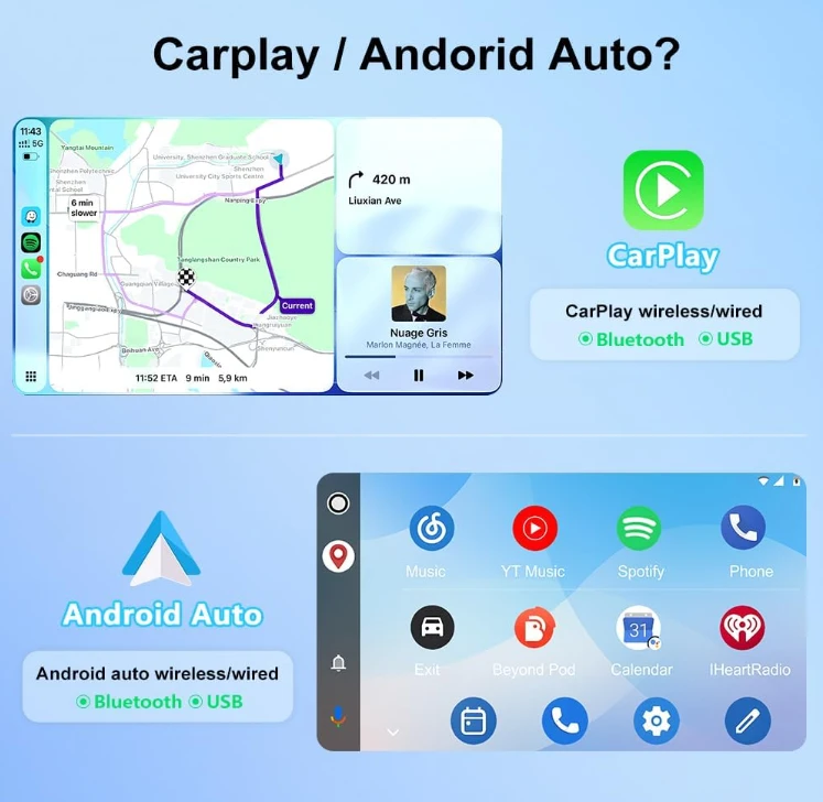Car Radio Stereo for Chevy Silverado 2014-2019 - photo 5